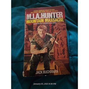 M.I.A. hunter mountain massacre by Jack Buchanan jove novel isbn 0515083631